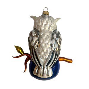 Christmas Ornament Owl on a Branch