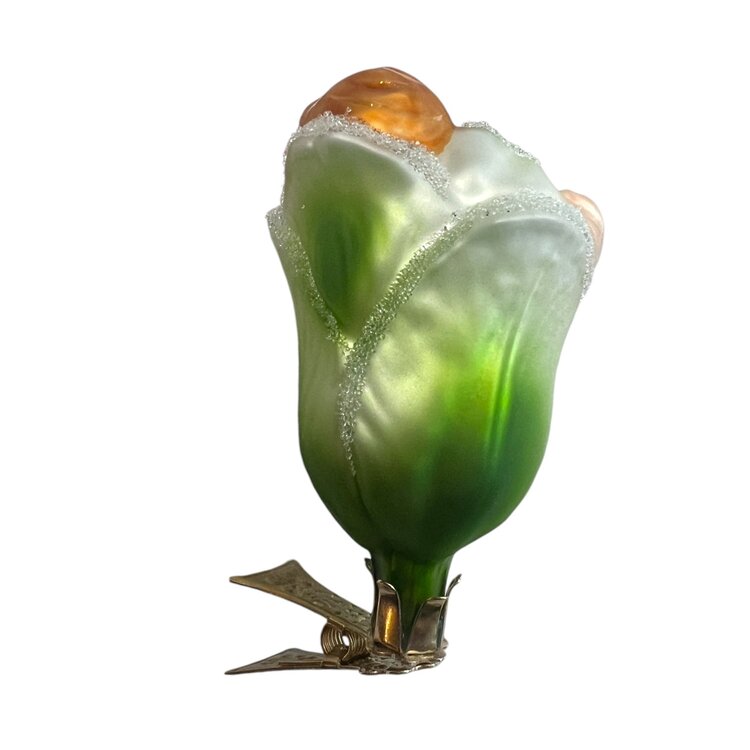 Christmas Ornament Baby in a cabbage