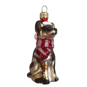 Kerstbal Chihuahua met Sjaaltje