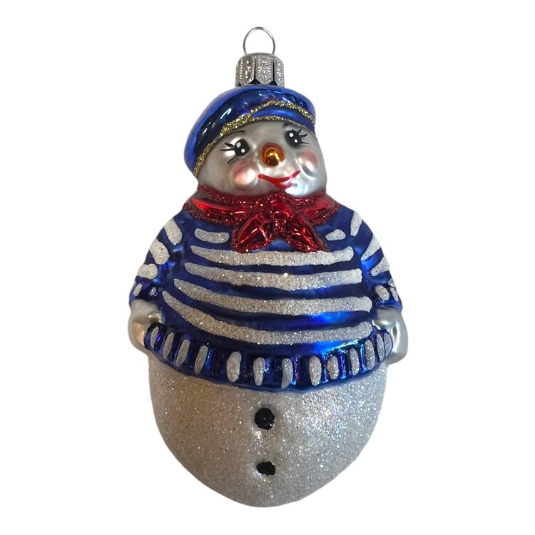 Kerstbal Sneeuwman Matroos