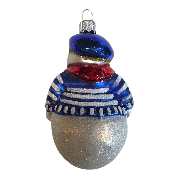 Kerstbal Sneeuwman Matroos