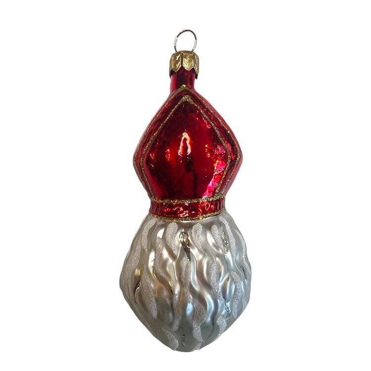 Christmas Ornament St Nicholas Face