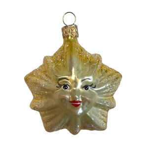 Christmas Decoration Winking Star Golden