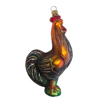Christmas Decoration Crowing Rooster