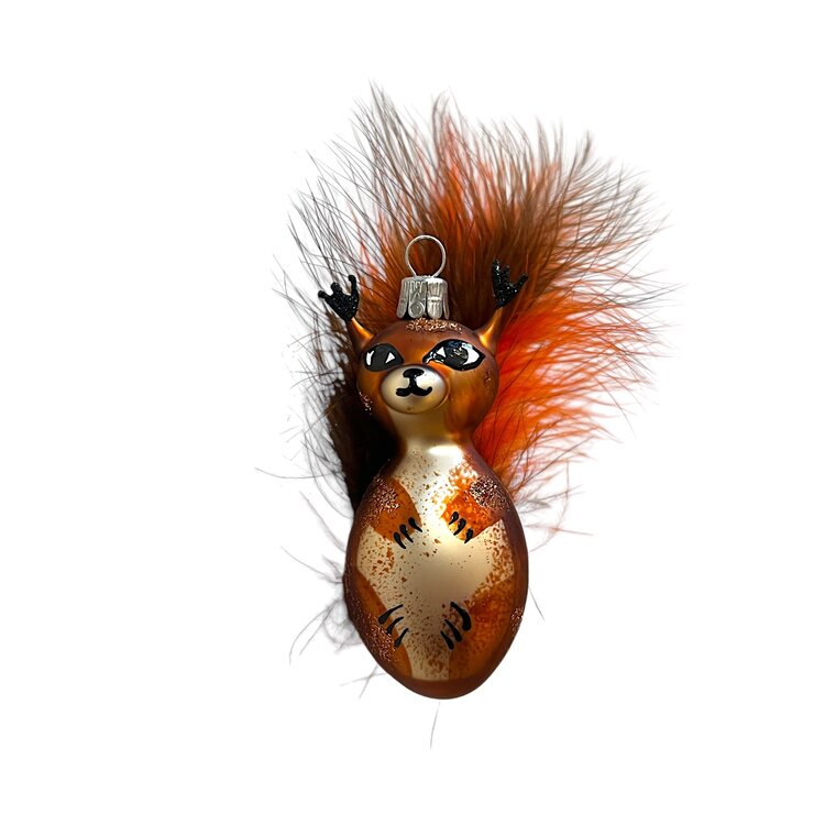Kerstbal Blij Eekhoorntje