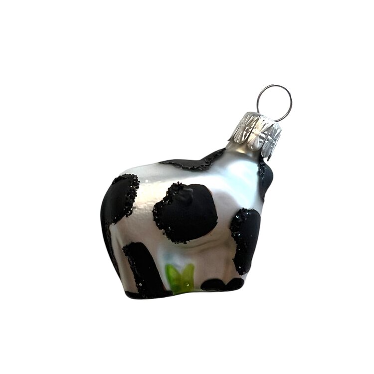 Kerstbal Koe Mini