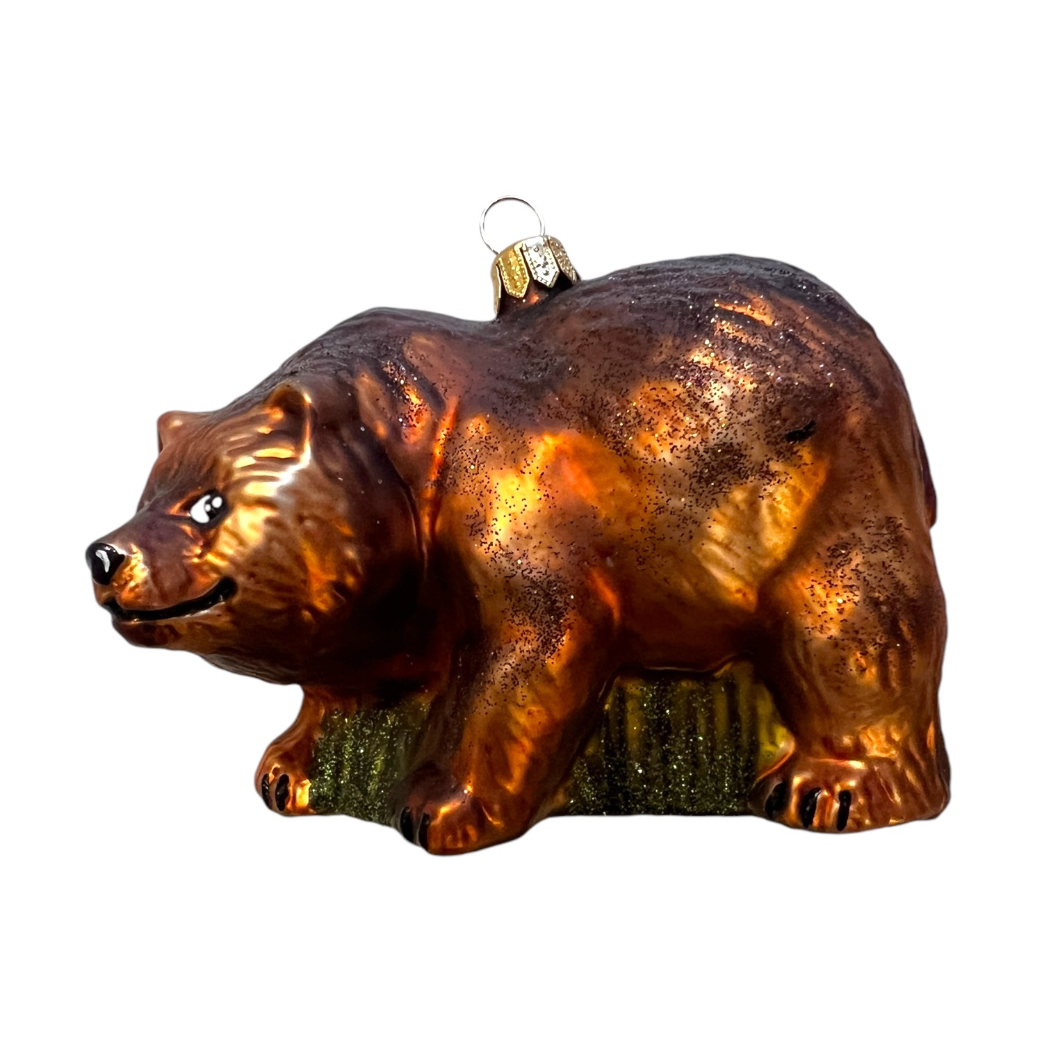 Christmas Ornament Grizzly Bear - The Vintage Christmas Company