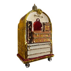 Kerstbal Bagage Trolley