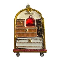 Kerstbal Bagage Trolley