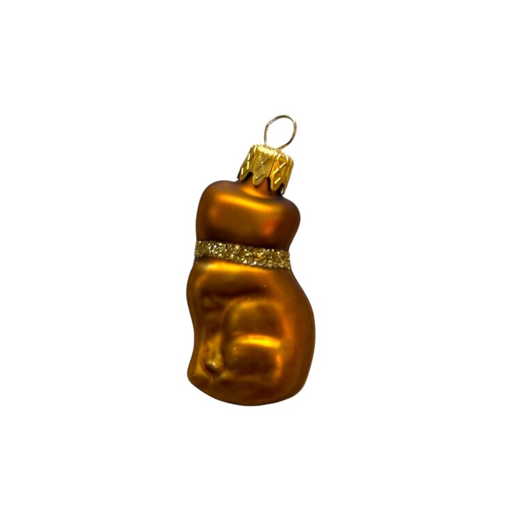 Kerstbal Katje Mini Bruin