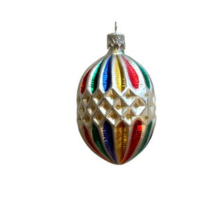 Christmas Ornament Multicolour Satinated