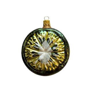 Kerstbal Kiwi Schijfje