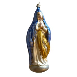 Kerstbal Madonna met Gevouwen Handen