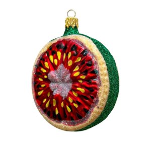 Kerstbal Meloen Schijfje