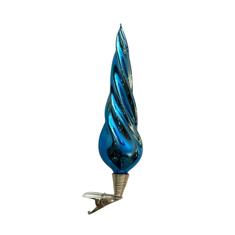 Kerstclip Pegel Blauw