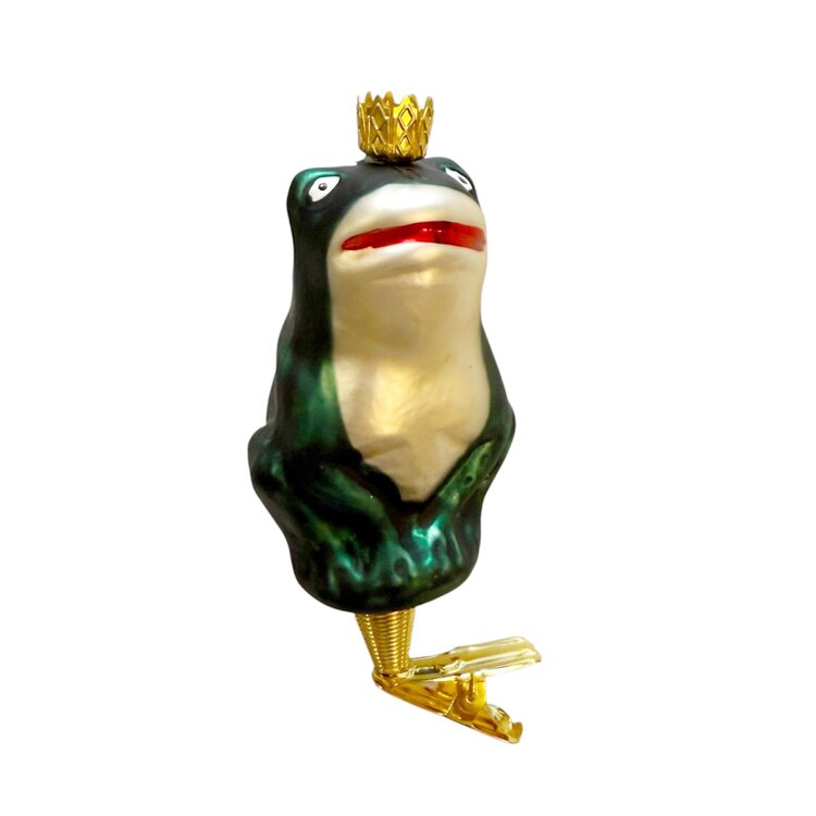 Christmas Decoration Frog Prince