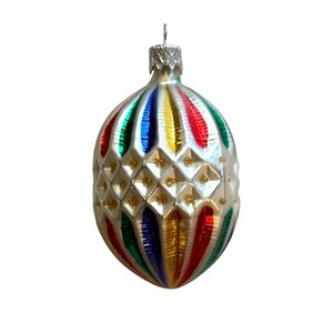 Christmas Ornament Multicolour Satinated