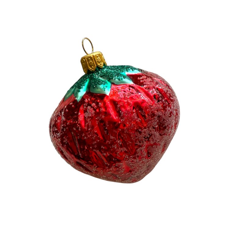 Kerstbal Reuze Aardbei