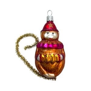 Christmas Decoration Monkey with Harmonica