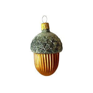 Kerstbal Eikeltje Naturel