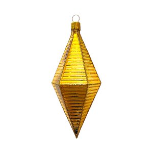 Christmas Decoration Trapezium Gold