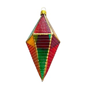 Kerstbal Trapezium Transparant