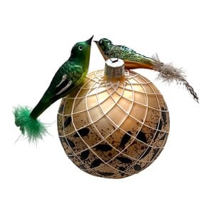 Christmas Decoration Birds on Aviary Bauble