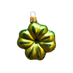 Kerstbal Klavertje Vier Lichtgroen