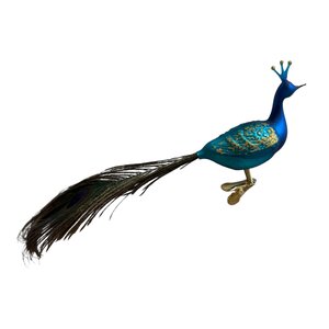 Christmas Ornament Proud Peacock