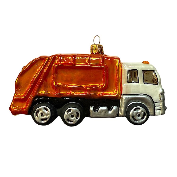 Christmas Decoration Garbage Truck