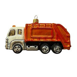 Christmas Decoration Garbage Truck