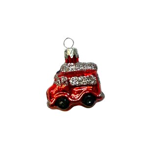 Christmas Decoration Fire Truck Mini