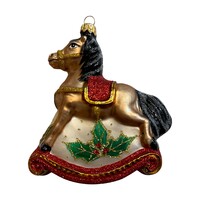 Kerstbal Hobbelpaard