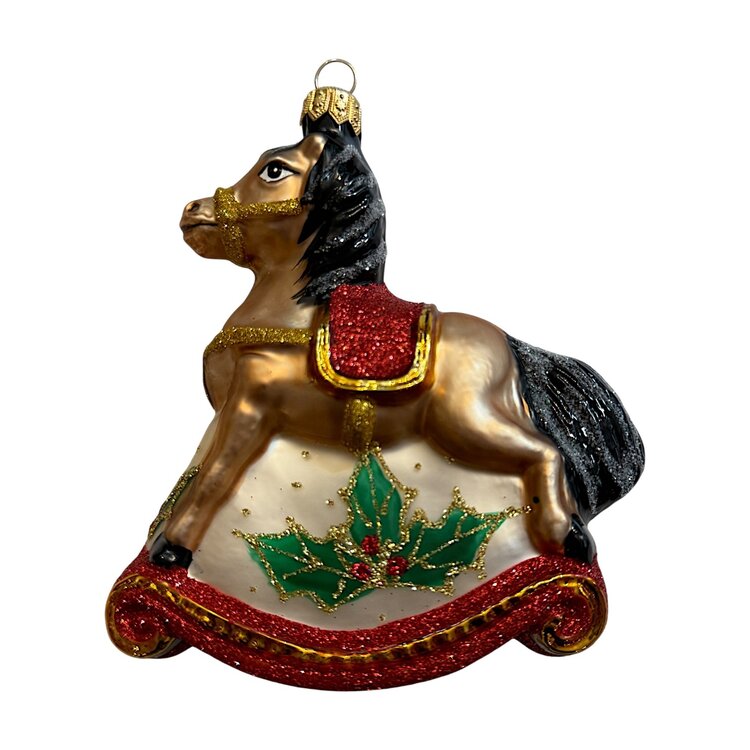 Christmas Ornament Rocking Horse