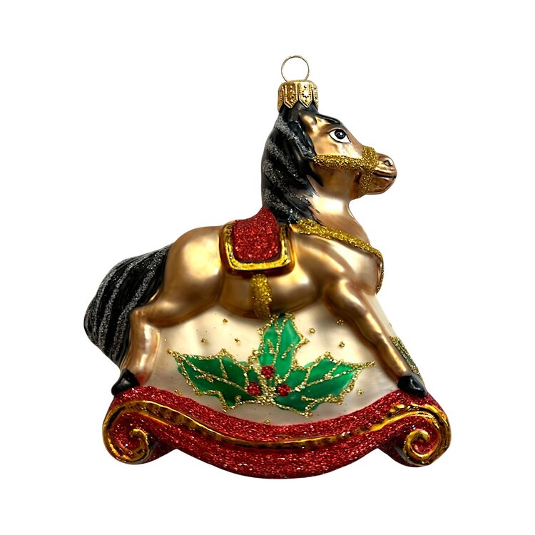 Christmas Ornament Rocking Horse