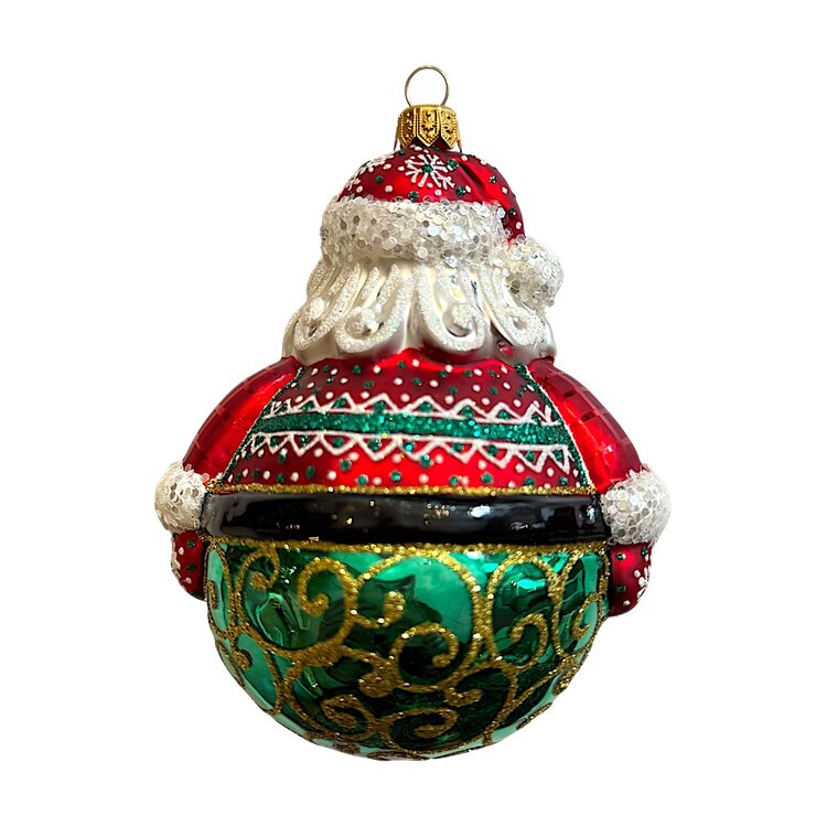 Kerstbal Bolle Santa