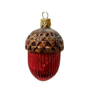 Christmas Decoration Acorn Purple