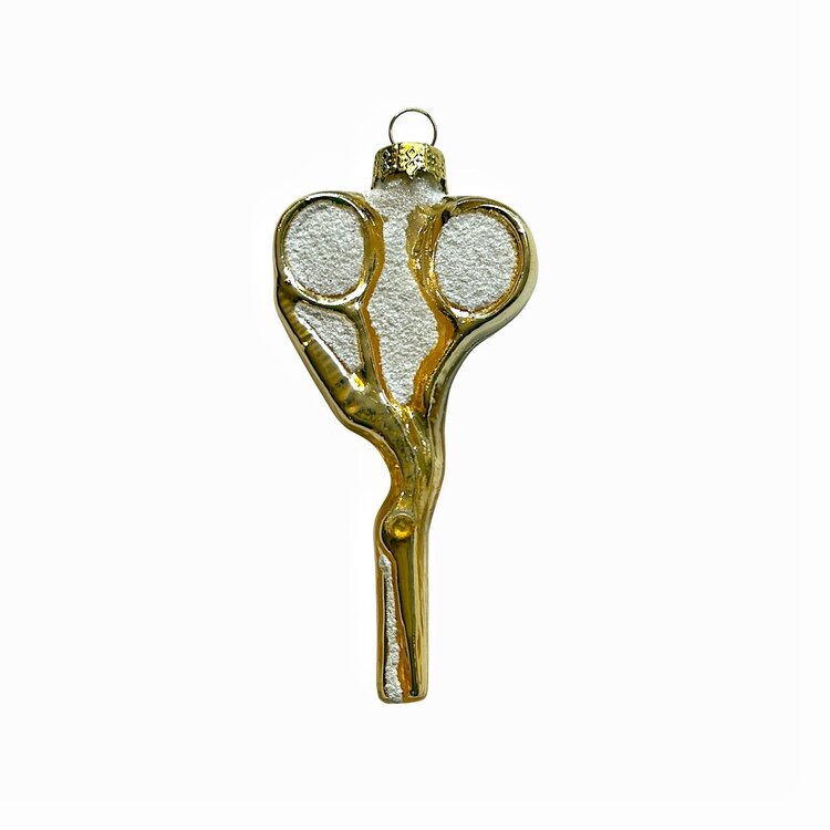 Christmas Ornament Crane Scissors
