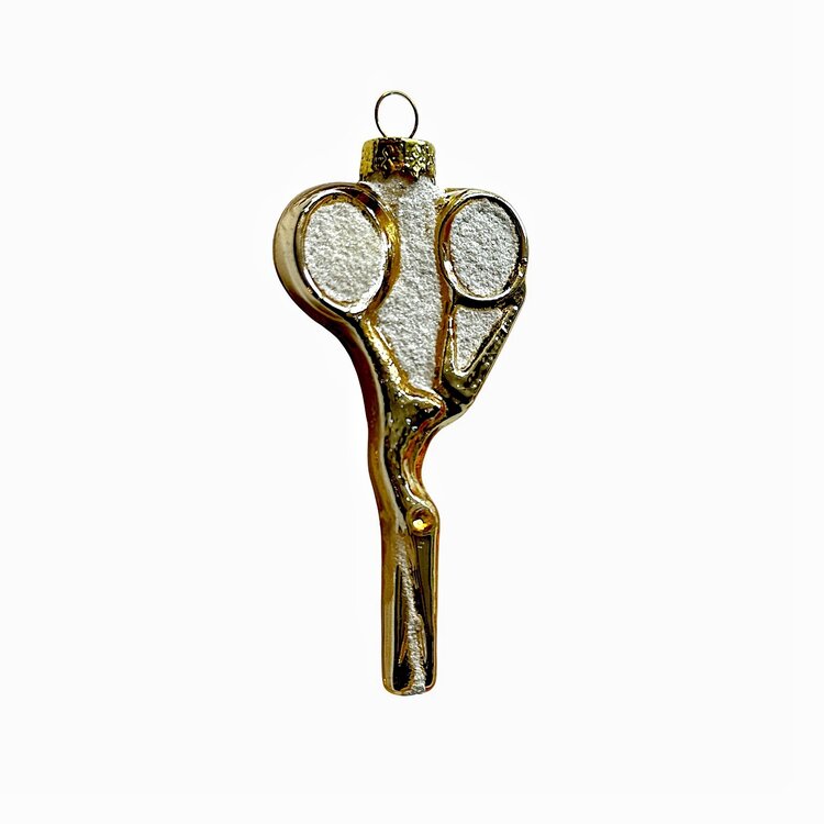 Christmas Ornament Crane Scissors