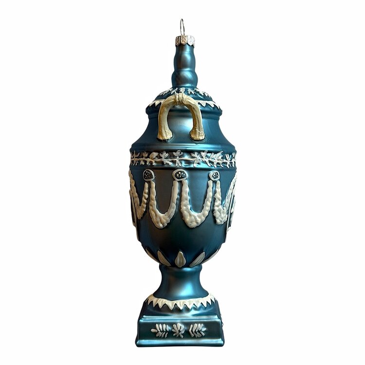 Christmas Ornament Fanciful Urn