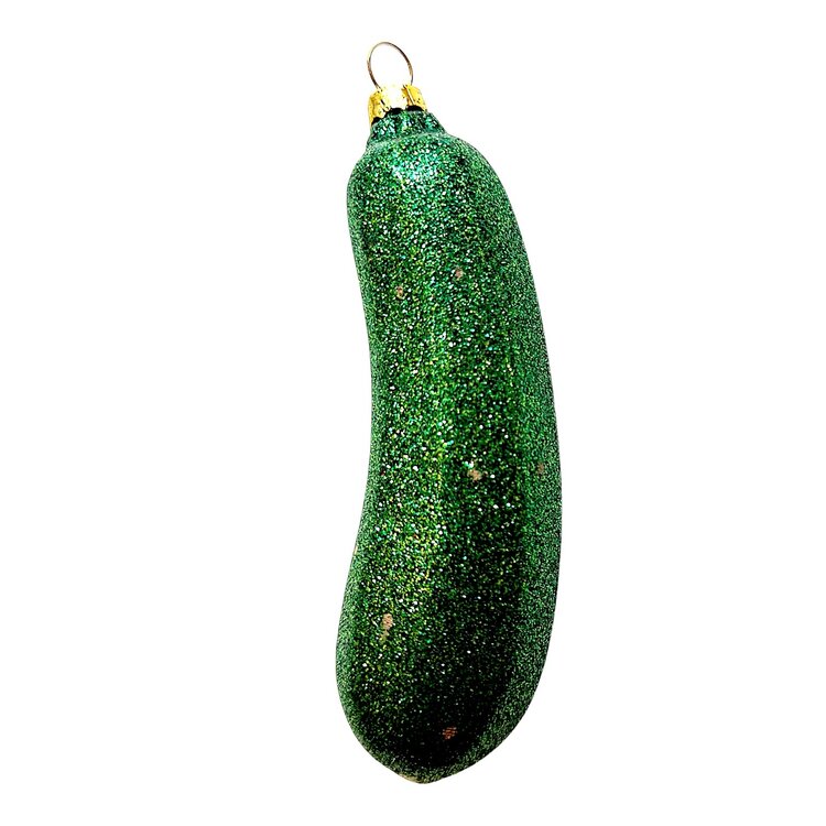 Christmas Ornament Zucchini