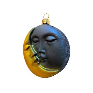 Christmas Ornament Moon Kiss