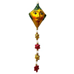Kerstbal Vlieger Goud