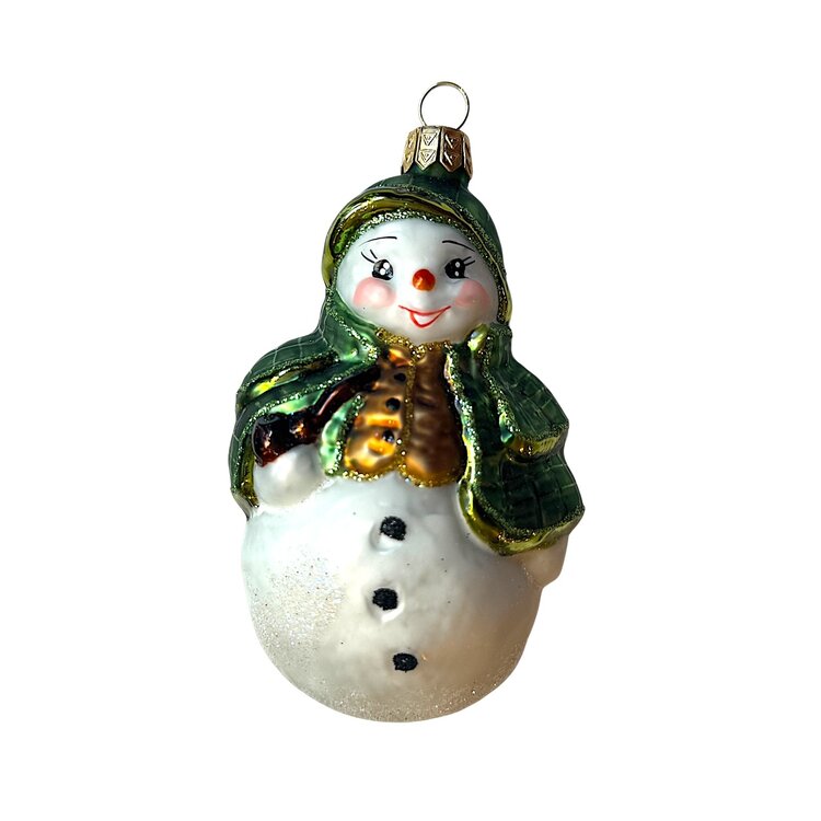 Christmas Ornament Snowman Sherlock