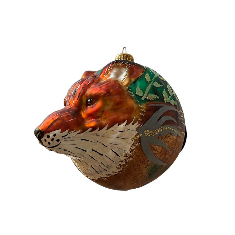 Christmas Decoration Fox Head