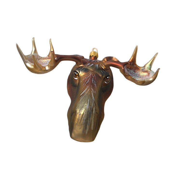 Christmas Ornament Reindeer Head