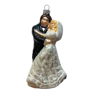 Christmas Decoration Bride and Groom Dancing