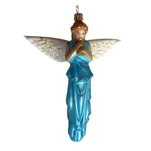 Christmas Decoration Slender Blue Angel