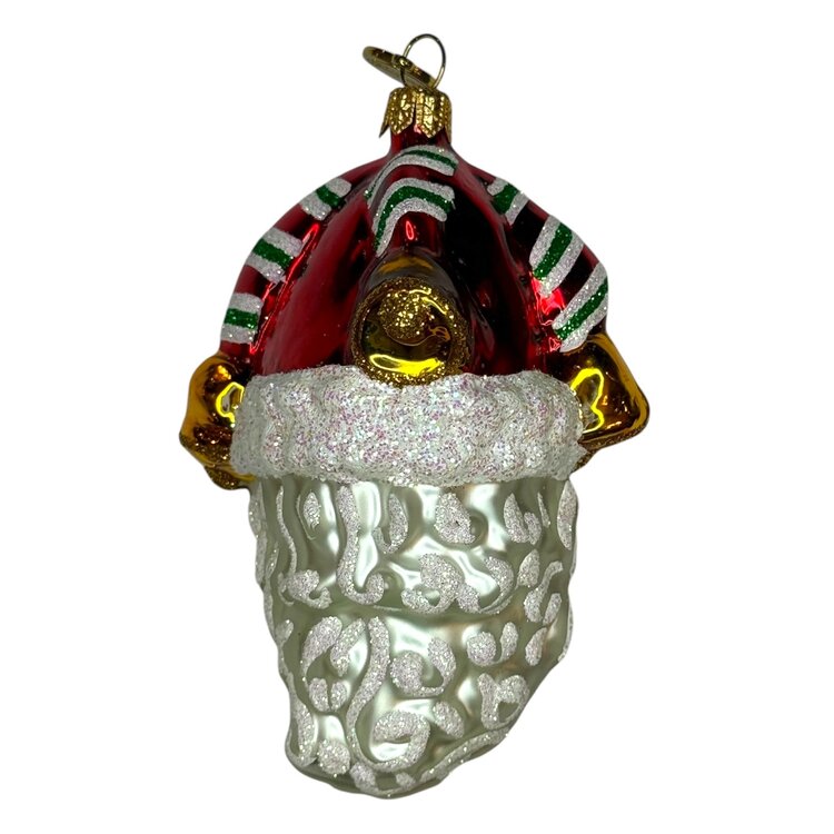 Christmas Ornament Santa with Bells