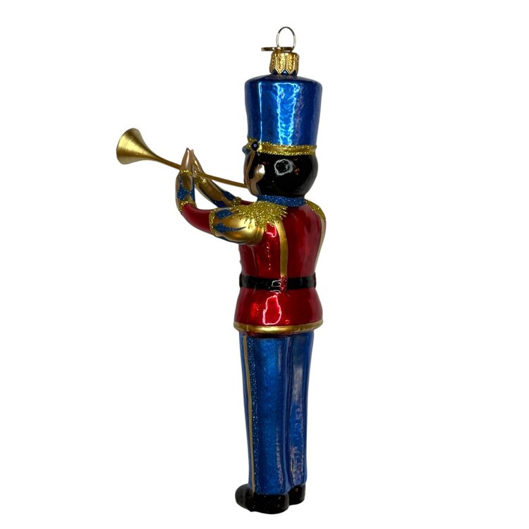 Christmas Ornament Soldier with Trumpet